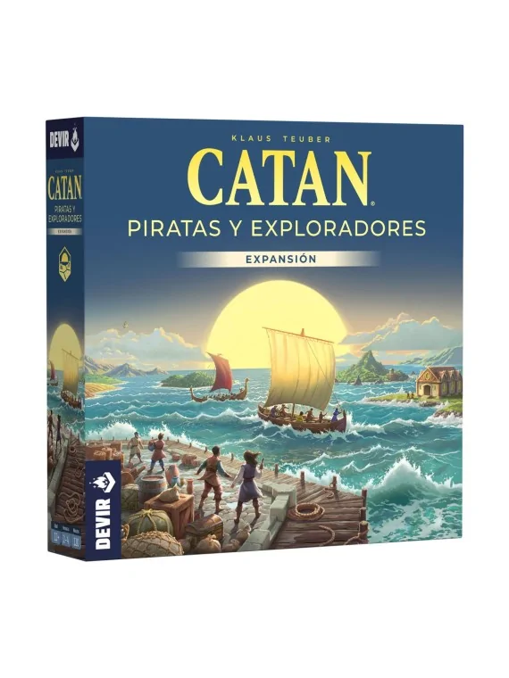 Catan: Piratas y Exploradores de Devir en Juegos de Tablero | La Cueva Roja