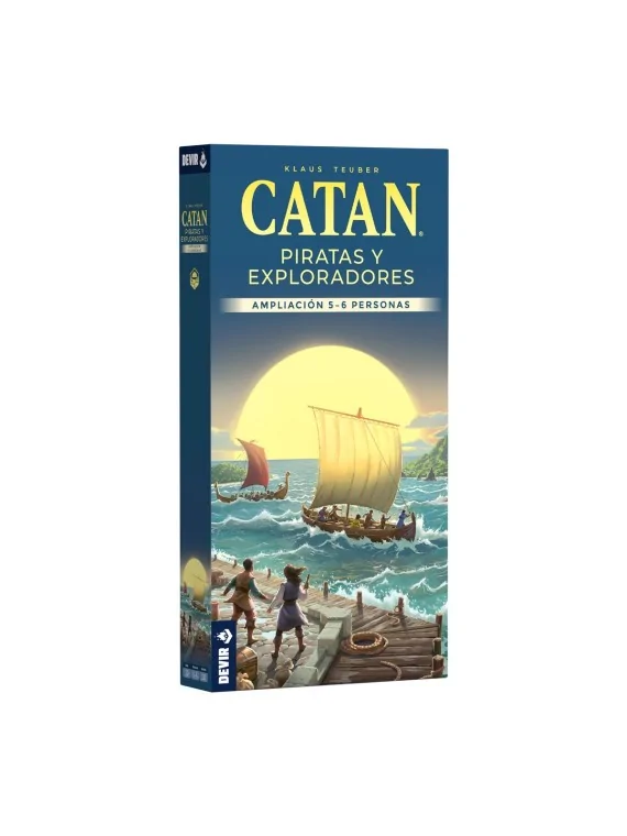 Catan: Piratas y Exploradores 5-6 Jugadores de Devir en Juegos de Tablero | La Cueva Roja