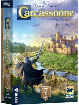 Carcassonne: Asedios y Fortalezas de Devir en Juegos de Tablero | La Cueva Roja