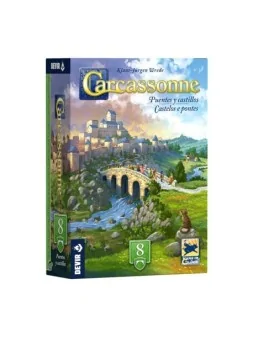 Carcassonne: Puentes y Castillos de Devir en Juegos de Tablero | La Cueva Roja