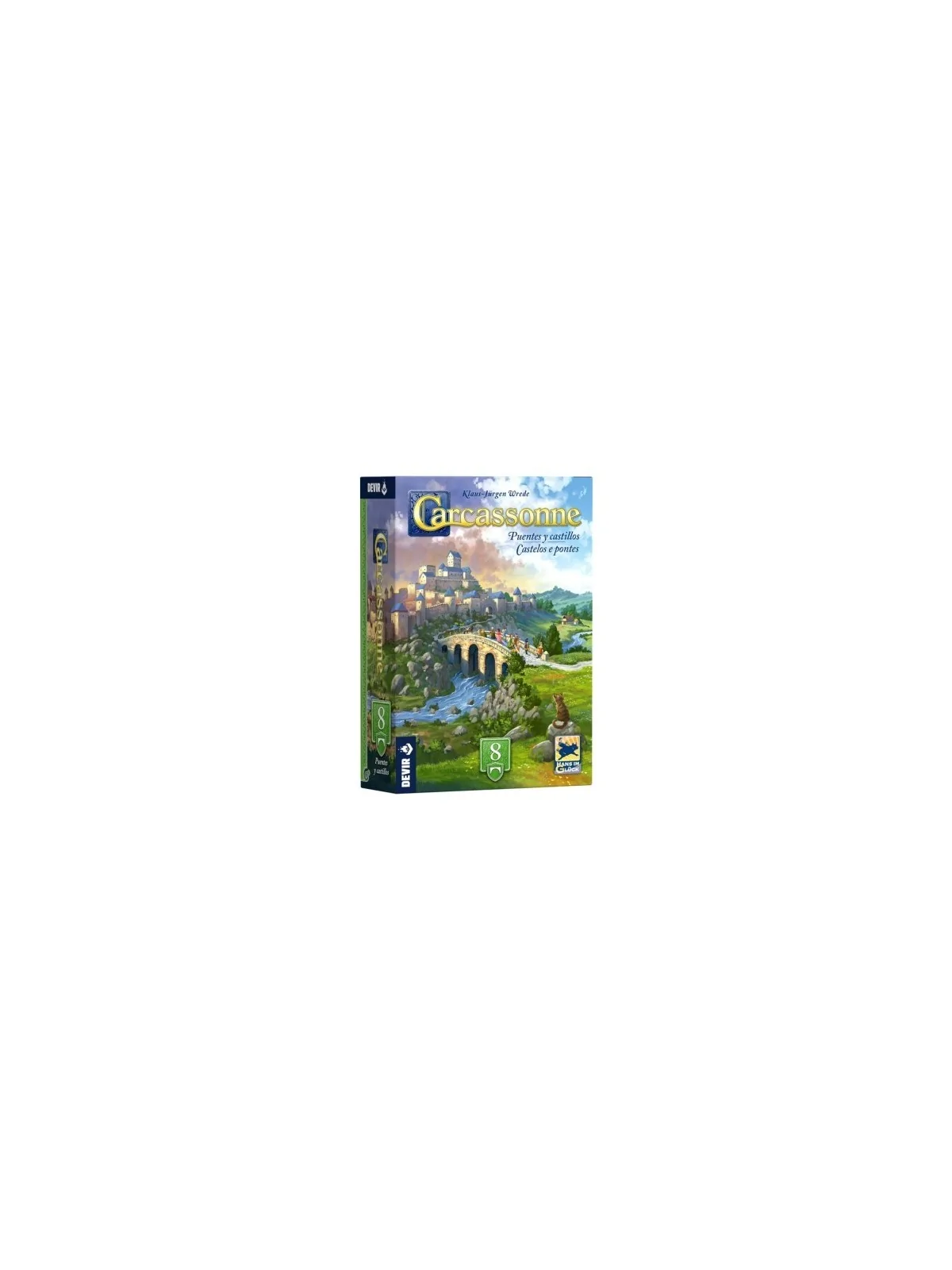 Carcassonne: Puentes y Castillos de Devir en Juegos de Tablero | La Cueva Roja