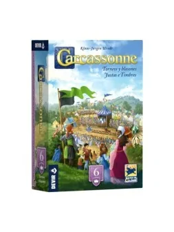 Carcassonne: Torneos y Blasones de Devir en Juegos de Tablero | La Cueva Roja