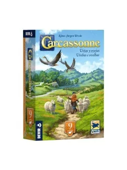 Carcassonne: Viñas y Ovejas de Devir en Juegos de Tablero | La Cueva Roja
