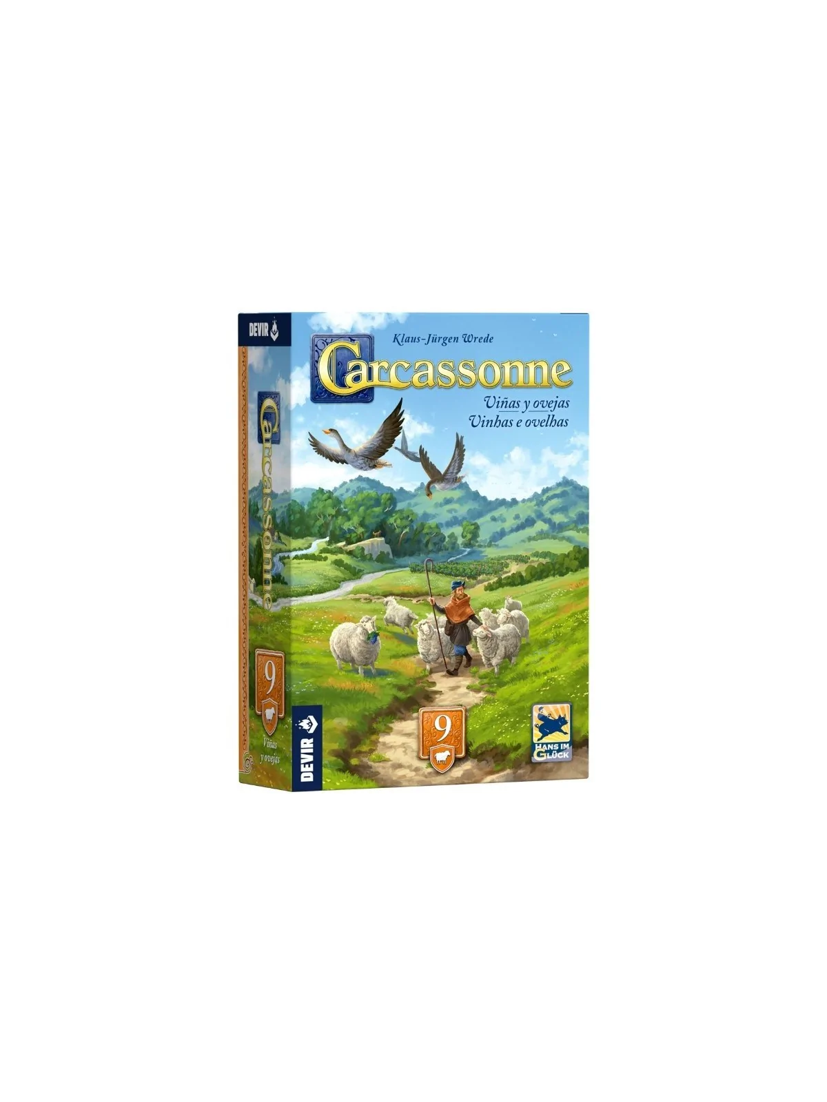 Carcassonne: Viñas y Ovejas de Devir en Juegos de Tablero | La Cueva Roja