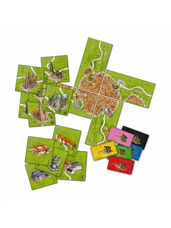 Carcassonne: Expansiones Reunidas de Devir en Juegos de Tablero | La Cueva Roja