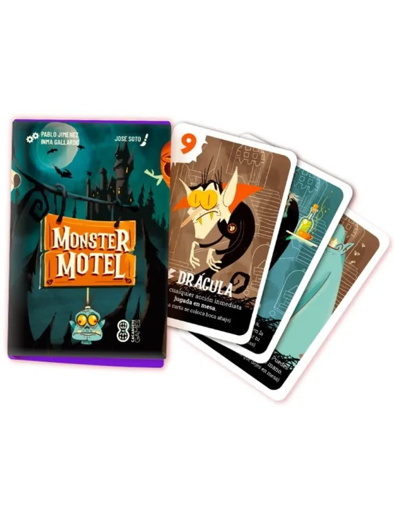 Monster Motel de Cacahuete Games en Juegos de Cartas | La Cueva Roja