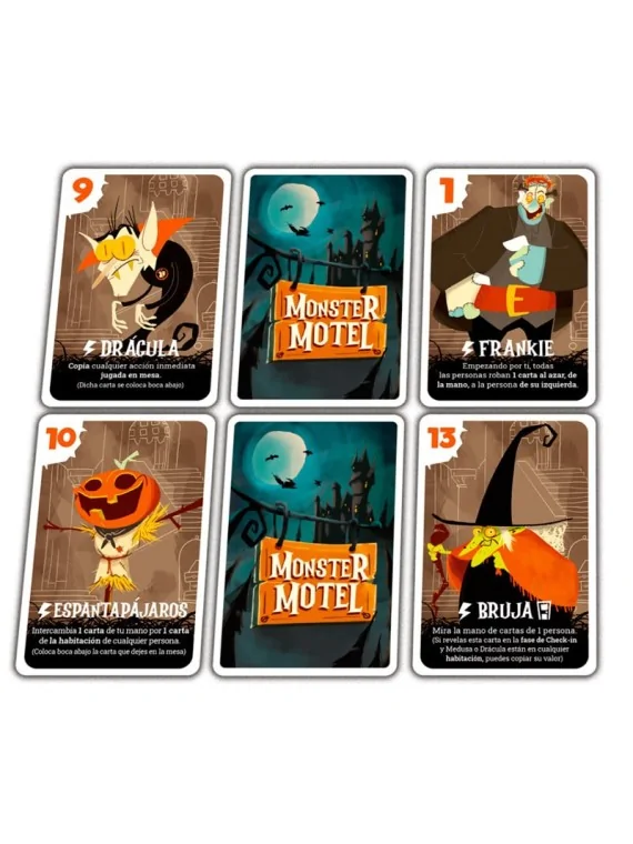 Monster Motel de Cacahuete Games en Juegos de Cartas | La Cueva Roja