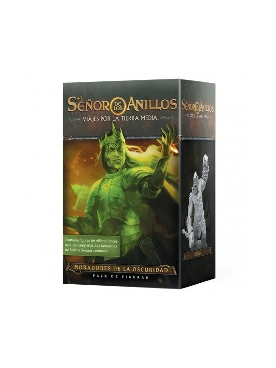 El Señor de los Anillos Viajes por la Tierra Media: Pack de Figuras Moradores de la Oscuridad de Fantasy Flight Games en Juegos 