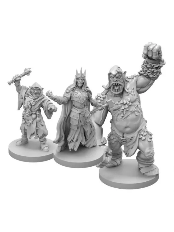El Señor de los Anillos Viajes por la Tierra Media: Pack de Figuras Moradores de la Oscuridad de Fantasy Flight Games en Juegos 