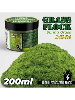 Cesped Electrostatico 2-3mm: Spring Grass - 200ml (Green Stuff World) de Green Stuff World en Modelismo | La Cueva Roja