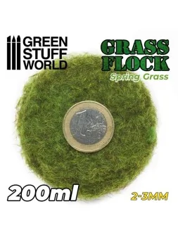Cesped Electrostatico 2-3mm: Spring Grass - 200ml (Green Stuff World) de Green Stuff World en Modelismo | La Cueva Roja