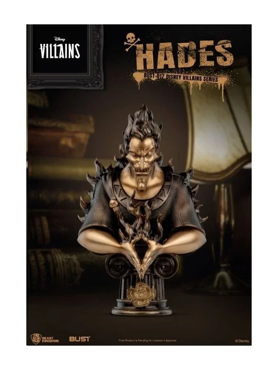 Busto Villains Hades de BEAST KINGDOM en Figuras - Estatuas | La Cueva Roja