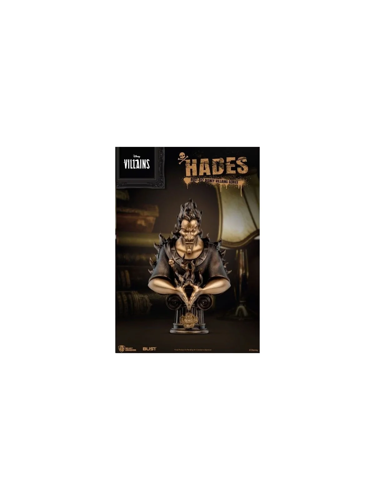 Busto Villains Hades de BEAST KINGDOM en Figuras - Estatuas | La Cueva Roja