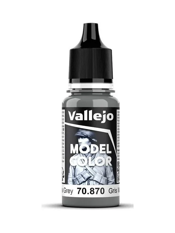 Gris Marina Medio Medio Model Color Vallejo 18 ml (70870) de Vallejo en Model Color | La Cueva Roja