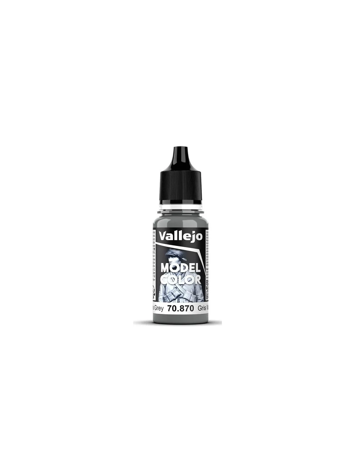 Gris Marina Medio Medio Model Color Vallejo 18 ml (70870) de Vallejo en Model Color | La Cueva Roja