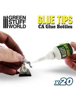 Puntas de Precisión para Botes Pegamento (Green Stuff World) de Green Stuff World en Herramientas | La Cueva Roja