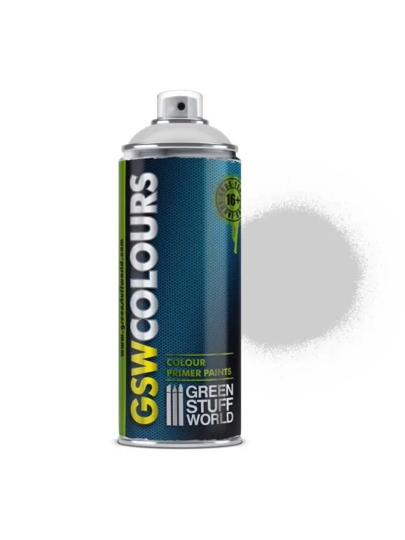 Imprimacion Gris Spray Mate Green Stuff World 400ml de Green Stuff World en Pinturas | La Cueva Roja