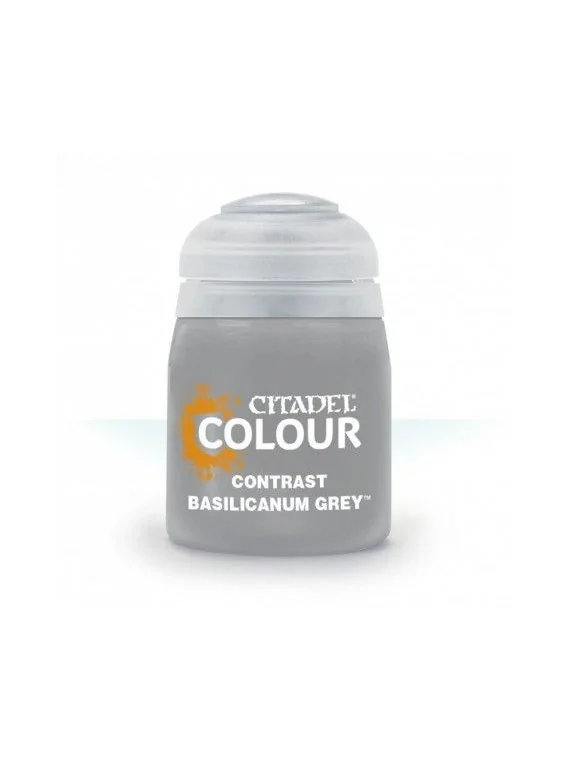 Warhammer Colour Contrast: Basilicanum Grey (29-37) de Games Workshop en Warhammer Colour | La Cueva Roja