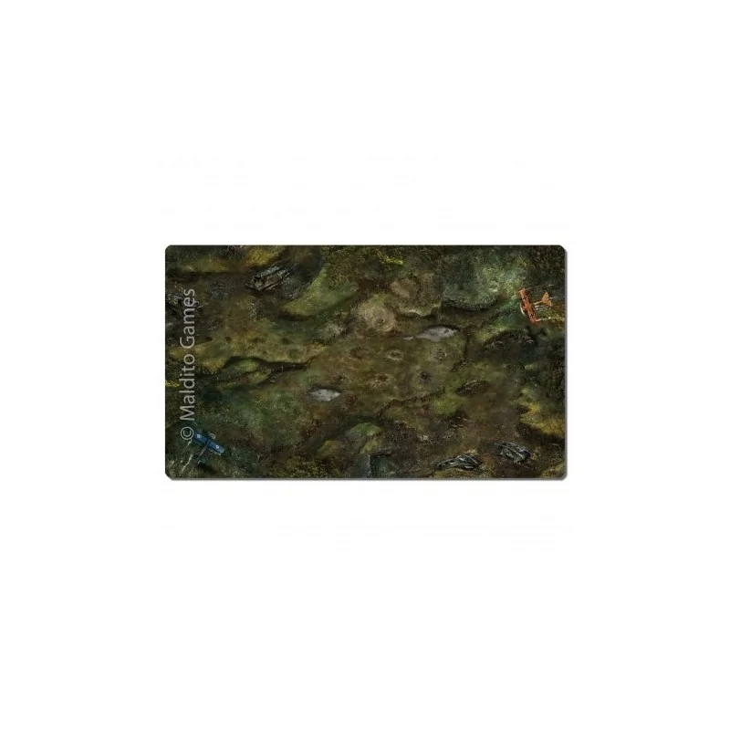 Tapete de Neopreno 150x90cm - La Gran Guerra de Maldito Games en Tapetes | La Cueva Roja