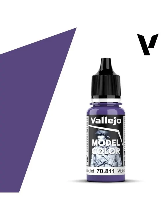 Violeta Azul Model Color Vallejo 18 ml (70811) de Vallejo en Model Color | La Cueva Roja