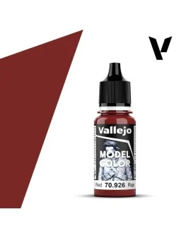 Rojo Model Color Vallejo 18 ml (70926) de Vallejo en Model Color | La Cueva Roja