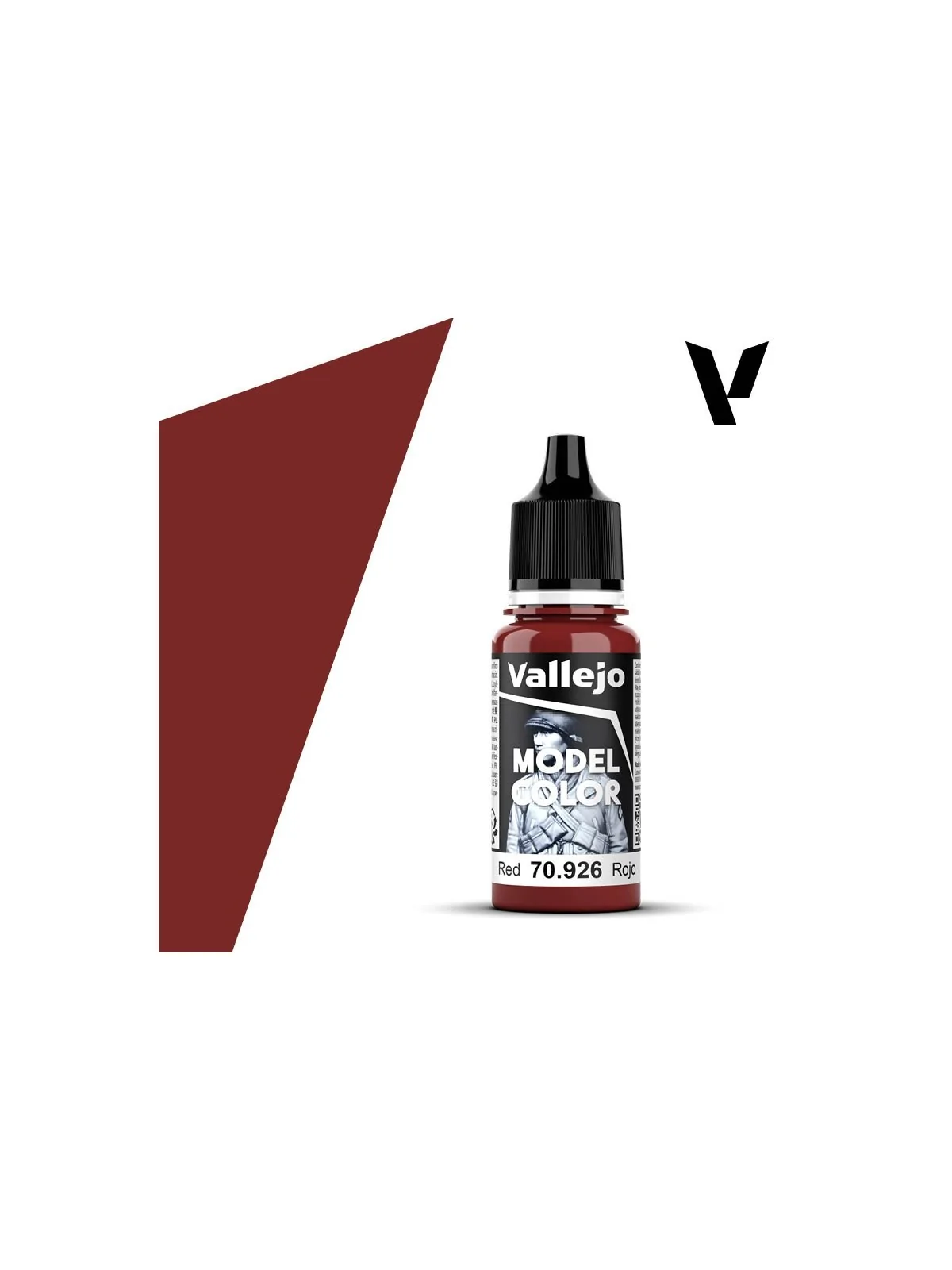 Rojo Model Color Vallejo 18 ml (70926) de Vallejo en Model Color | La Cueva Roja