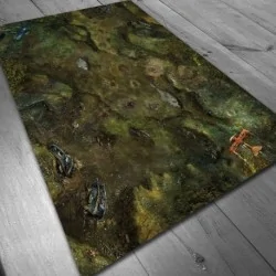 Tapete de Neopreno 150x90cm - La Gran Guerra de Maldito Games en Tapetes | La Cueva Roja