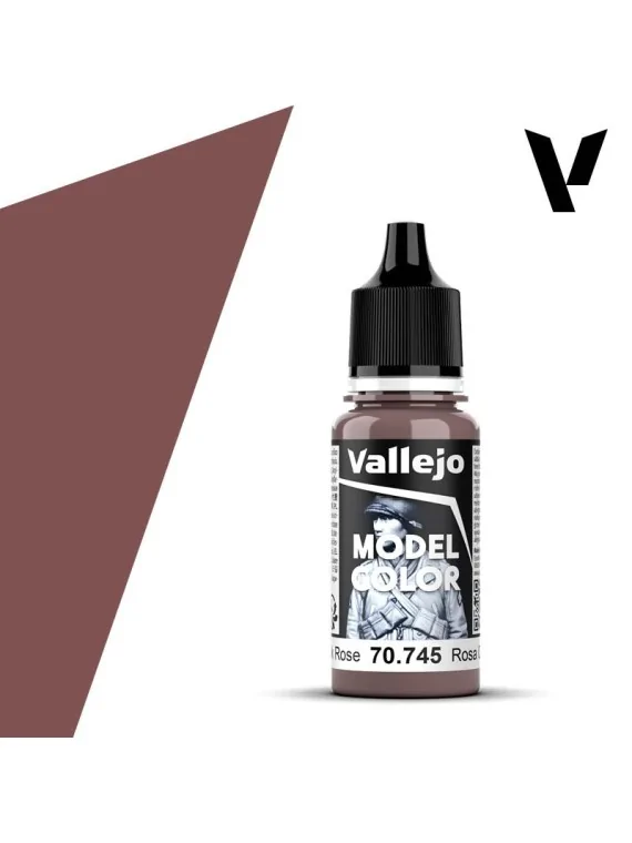 Rosa Oscuro Model Color Vallejo 18 ml (70745) de Vallejo en Model Color | La Cueva Roja