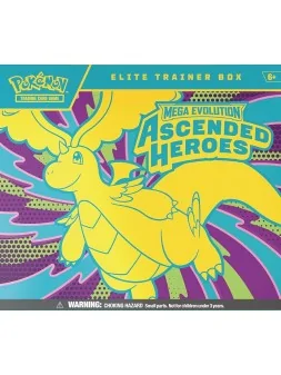 Pokemon TCG: Ascended Heroes – Elite Trainer Box (Ingles) de Bandai en Pokemon TCG | La Cueva Roja