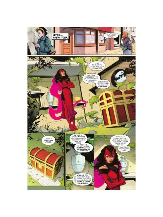 La Bruja Escarlata: El Ascenso de Amaranth de Panini Comics en Cómics Americano | La Cueva Roja
