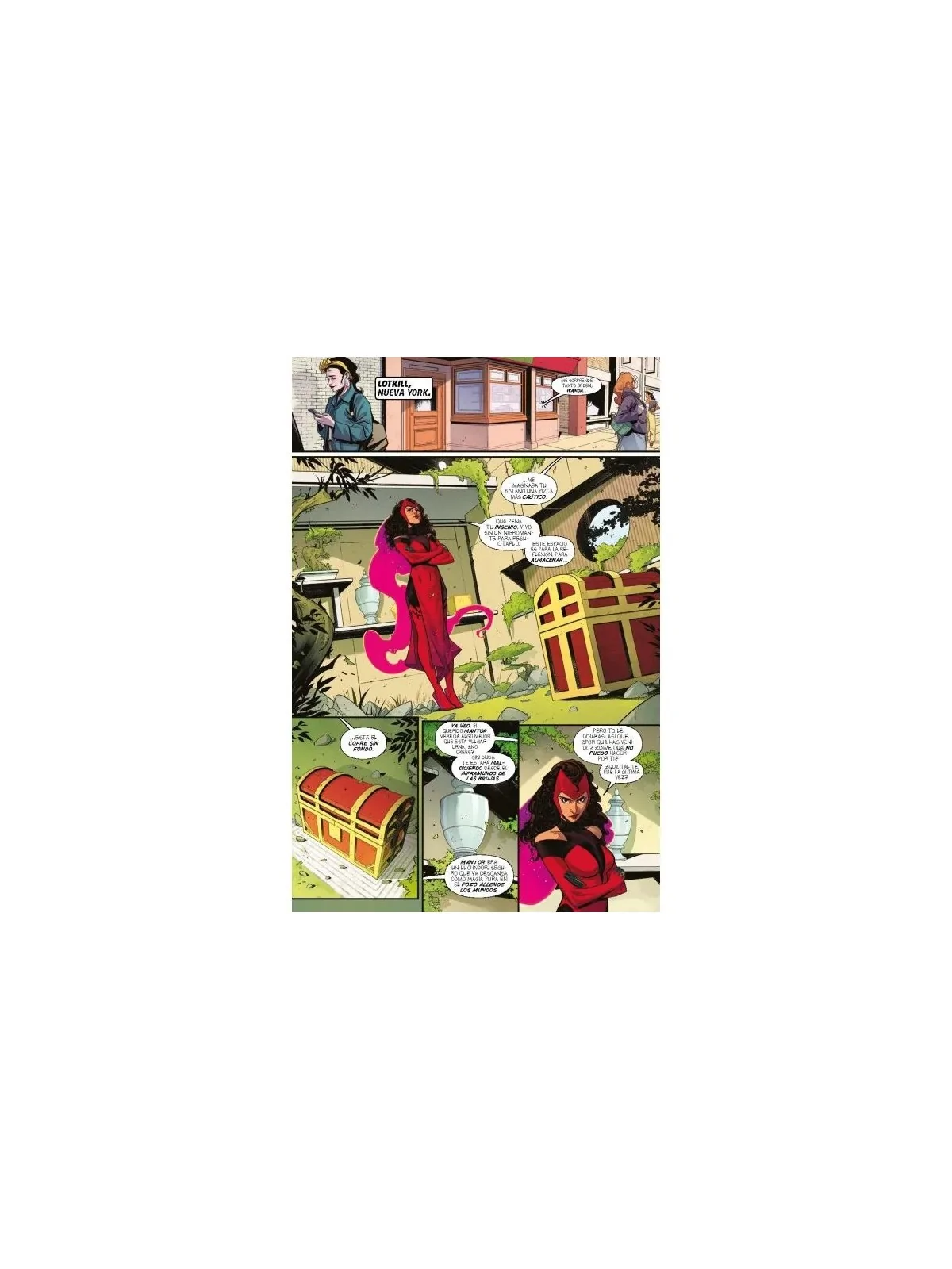 La Bruja Escarlata: El Ascenso de Amaranth de Panini Comics en Cómics Americano | La Cueva Roja