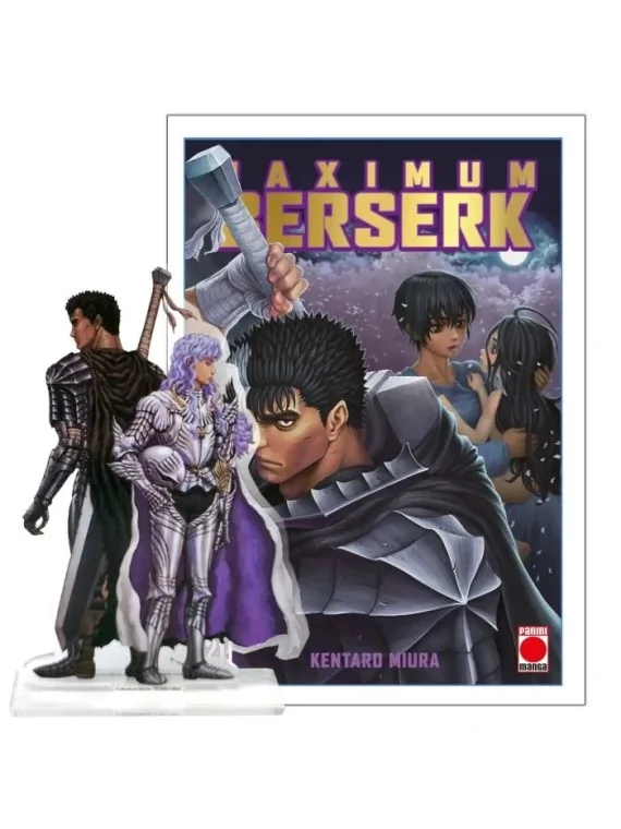 Maximum Berserk 21 (Portada Dorada + Figura) de Panini Comics en Mangas | La Cueva Roja