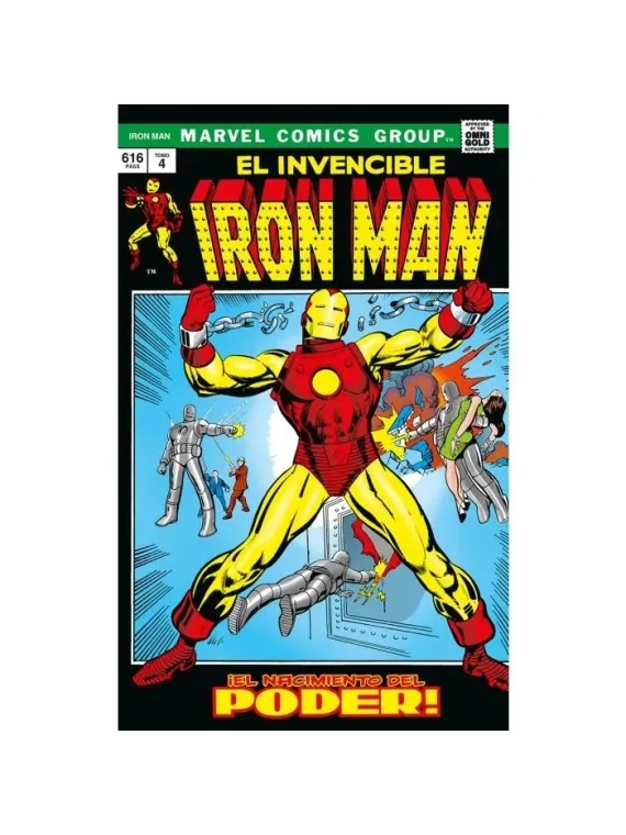 Marvel Gold: Iron Man 4 de Panini Comics en Cómics Americano | La Cueva Roja