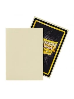 Dragon Shield Standard Matte Blanco Marfil (100 Fundas) de Dragon Shield en Fundas | La Cueva Roja