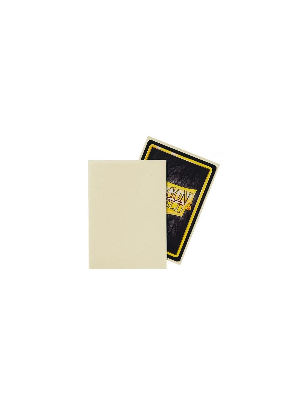 Dragon Shield Standard Matte Blanco Marfil (100 Fundas) de Dragon Shield en Fundas | La Cueva Roja