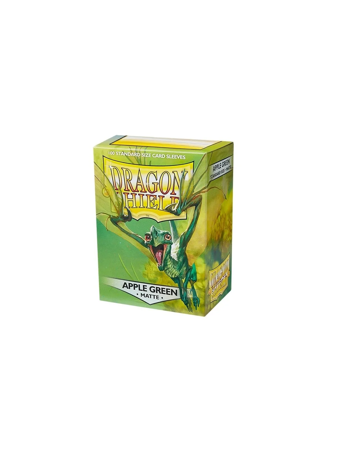 Dragon Shield Standard Matte Verde Manzana (100 Fundas) de Dragon Shield en Fundas | La Cueva Roja