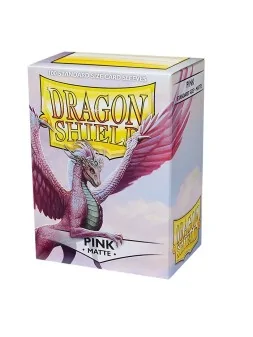 Dragon Shield Standard Matte Rosa (100 Fundas) de Dragon Shield en Fundas | La Cueva Roja