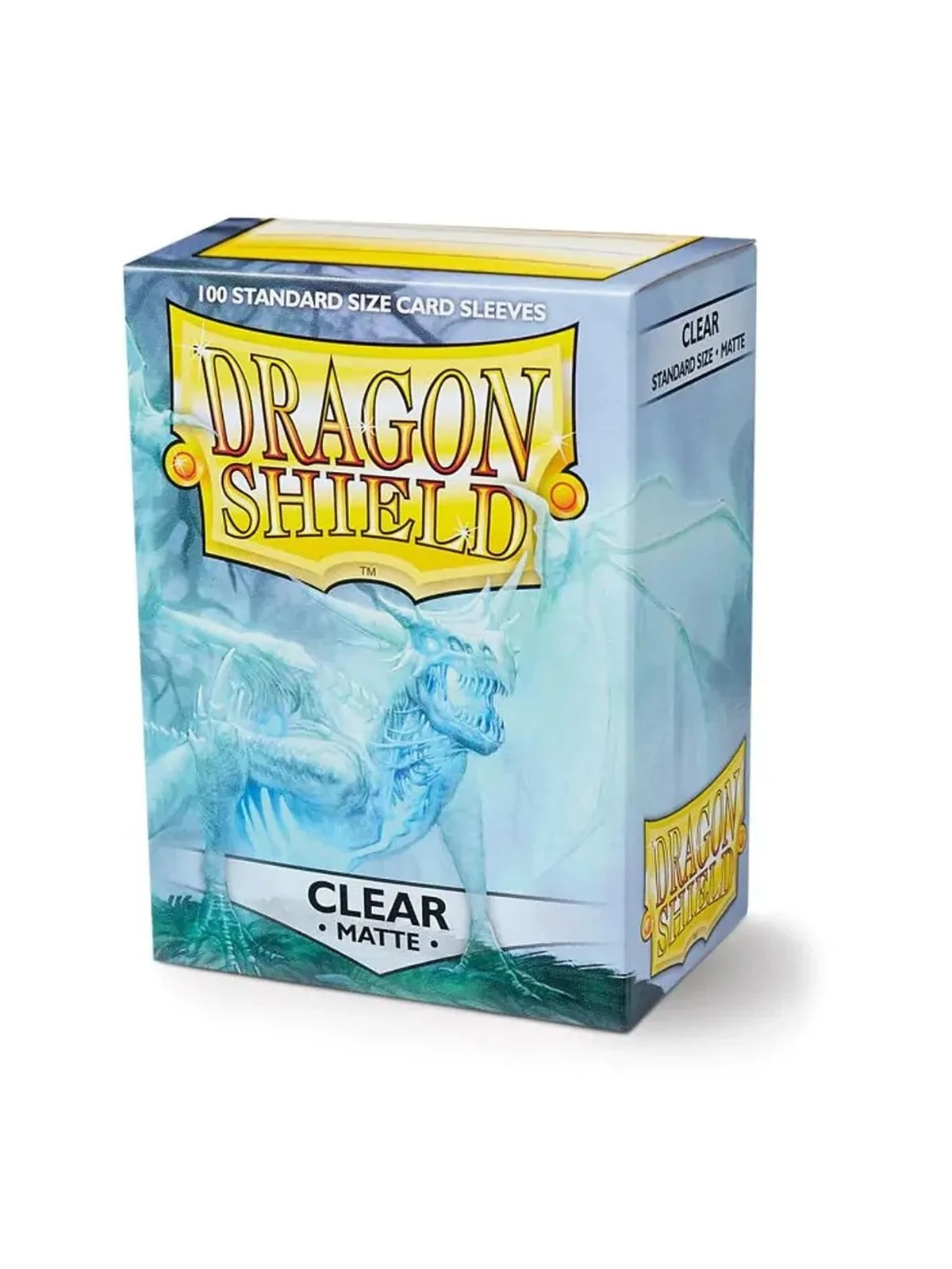 Dragon Shield Standard Matte Transparente (100 Fundas) de Dragon Shield en Fundas | La Cueva Roja
