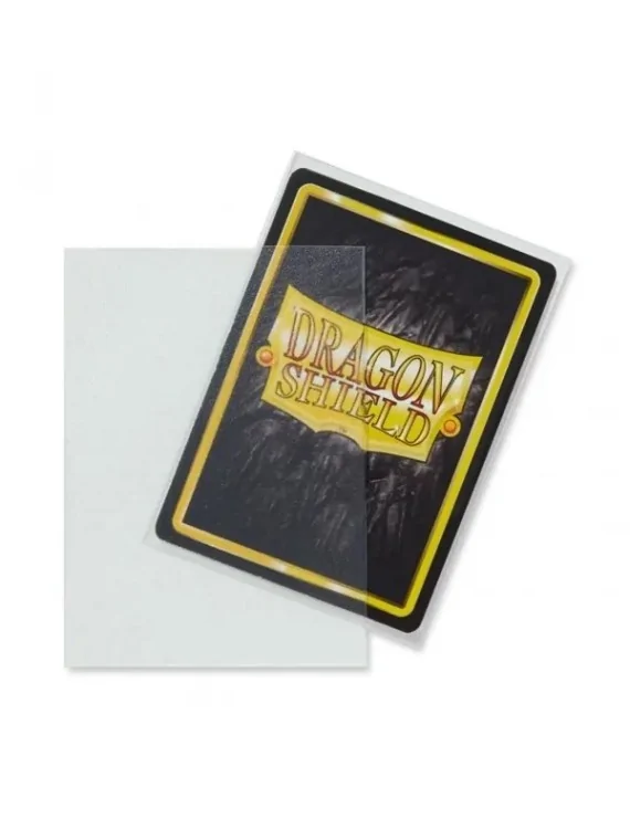 Dragon Shield Standard Matte Transparente (100 Fundas) de Dragon Shield en Fundas | La Cueva Roja