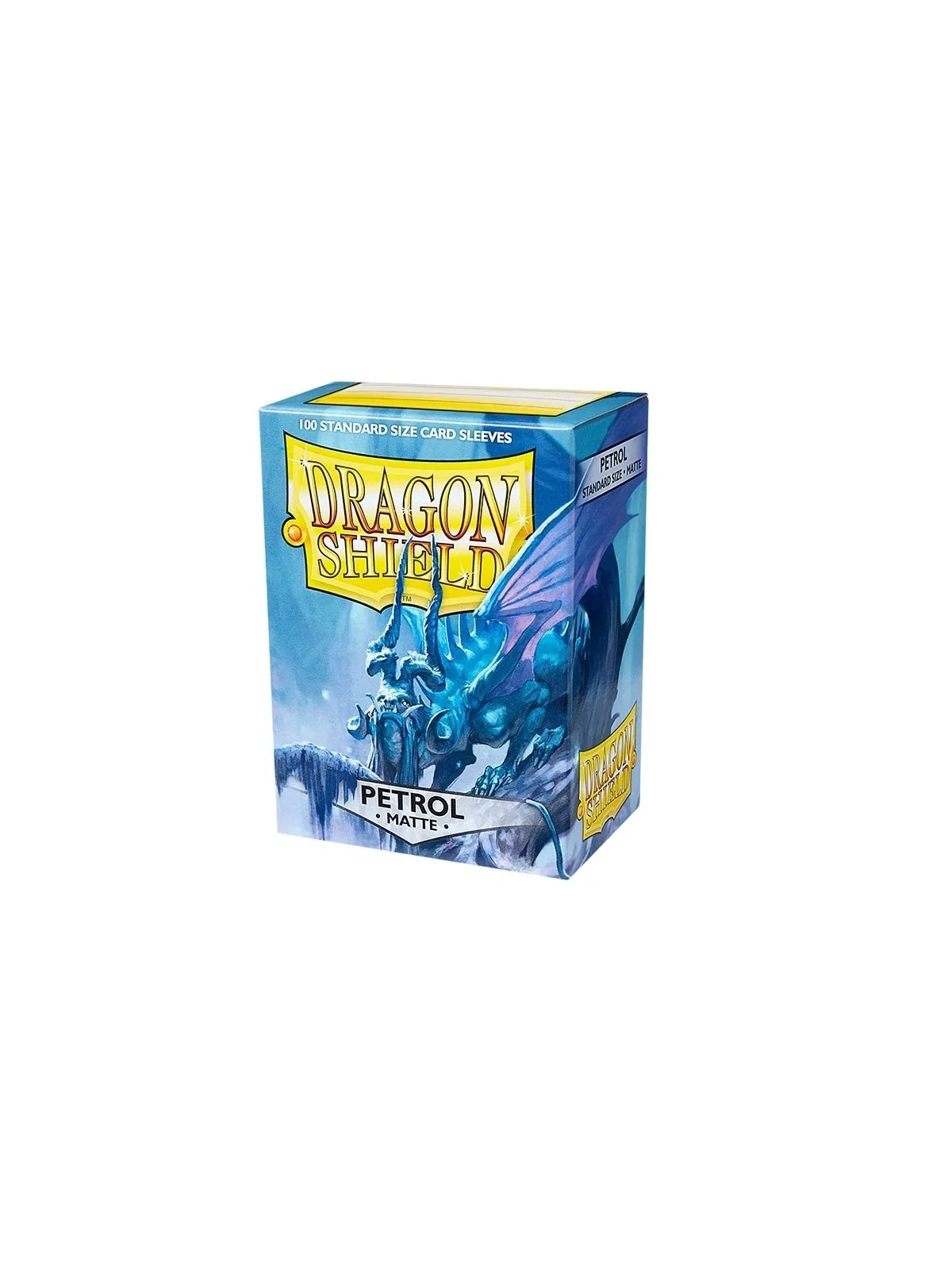 Dragon Shield Standard Matte Azul Petróleo (100 Fundas) de Dragon Shield en Fundas | La Cueva Roja