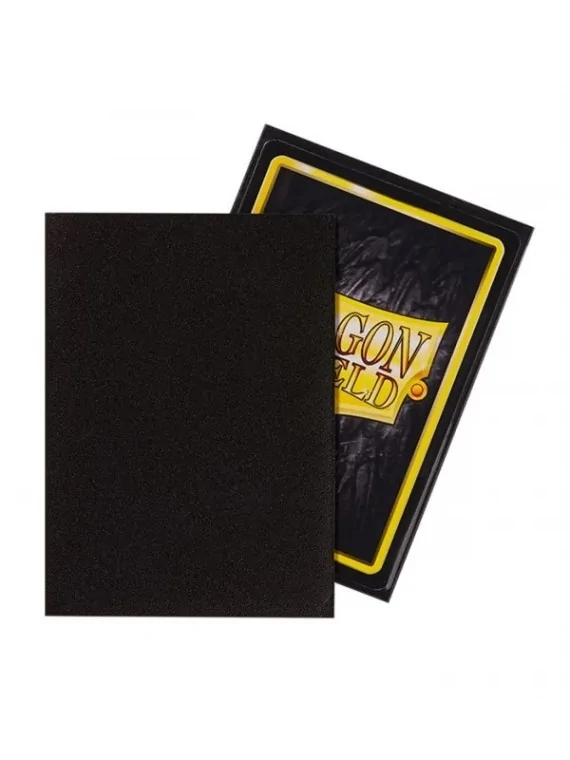 Dragon Shield Standard Matte Negro (100 Fundas) de Dragon Shield en Fundas | La Cueva Roja