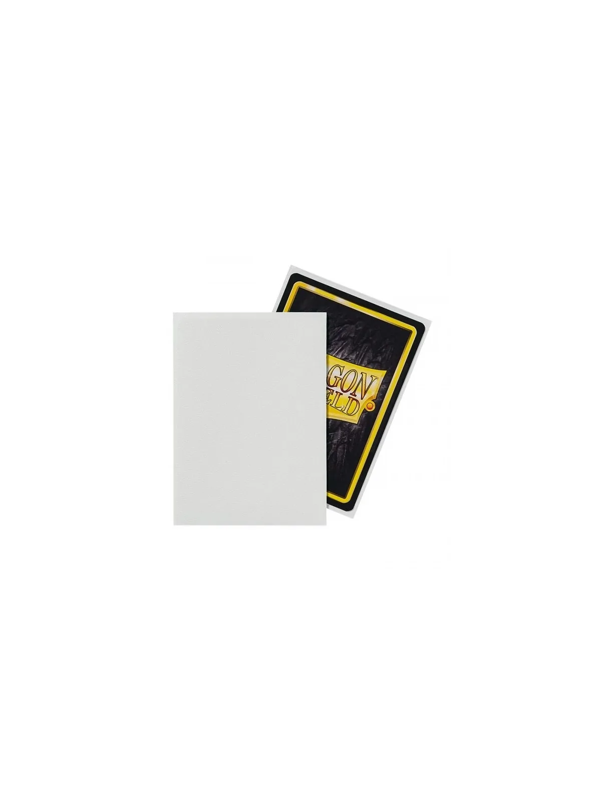 Dragon Shield Standard Matte Blanco (100 Fundas) de Dragon Shield en Fundas | La Cueva Roja