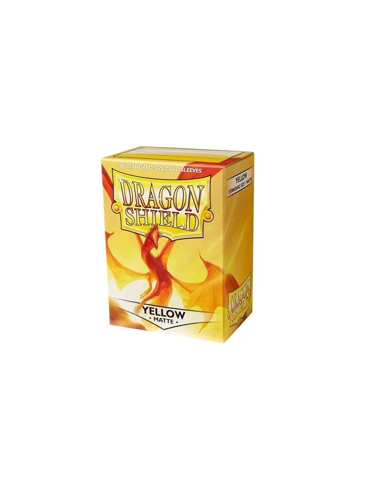 Dragon Shield Standard Matte Amarillo (100 Fundas) de Dragon Shield en Fundas | La Cueva Roja