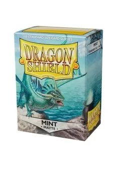 Dragon Shield Standard Matte Turquesa (100 Fundas) de Dragon Shield en Fundas | La Cueva Roja