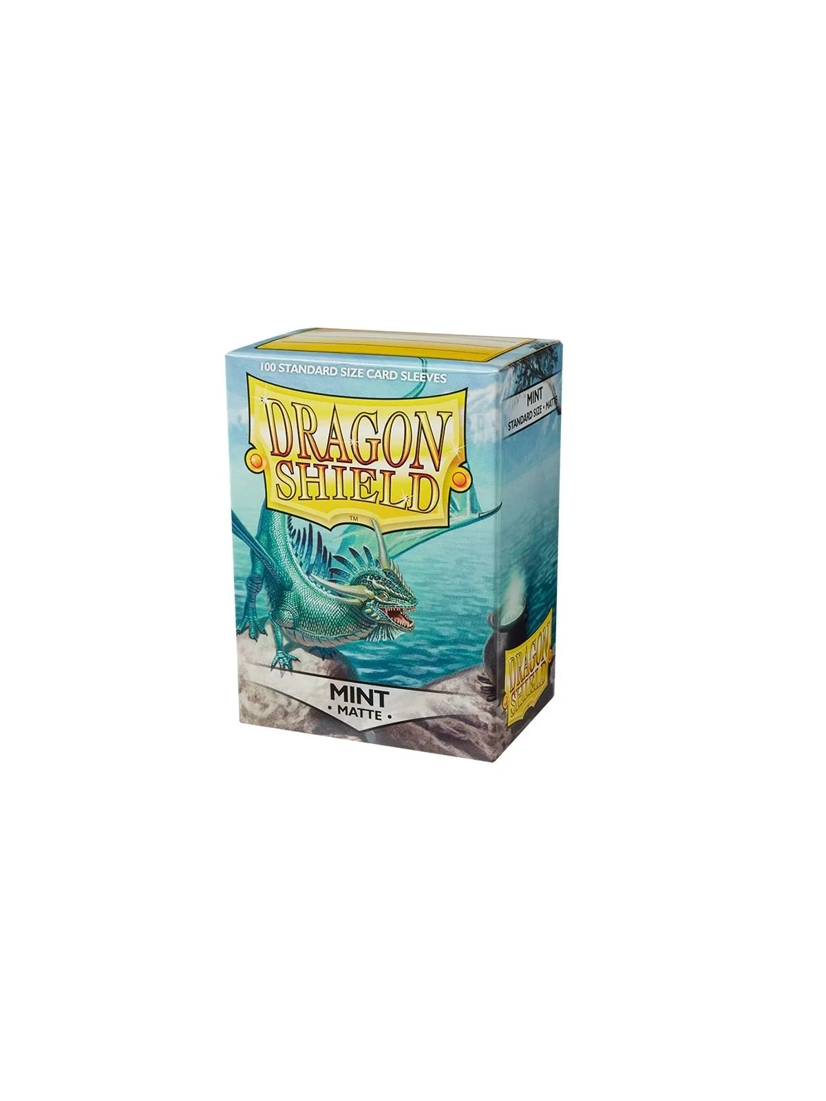 Dragon Shield Standard Matte Turquesa (100 Fundas) de Dragon Shield en Fundas | La Cueva Roja