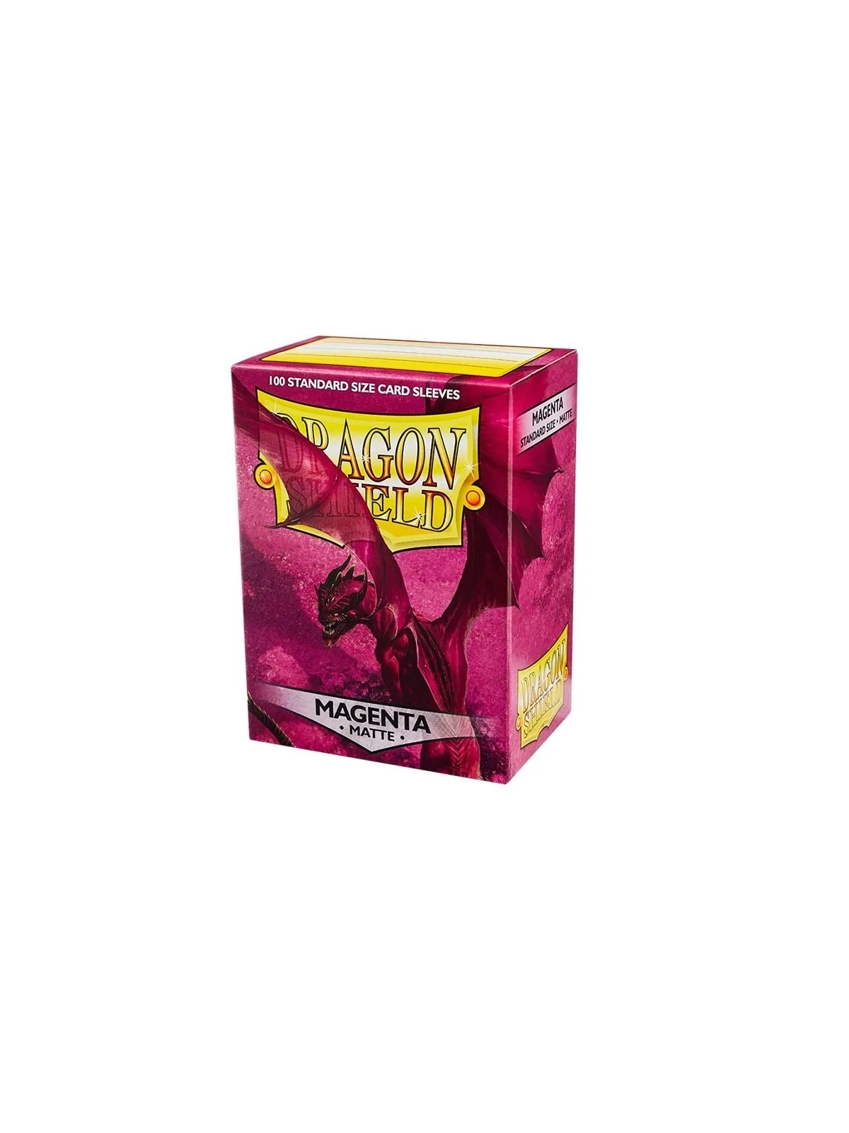 Dragon Shield Standard Matte Magenta (100 Fundas) de Dragon Shield en Fundas | La Cueva Roja
