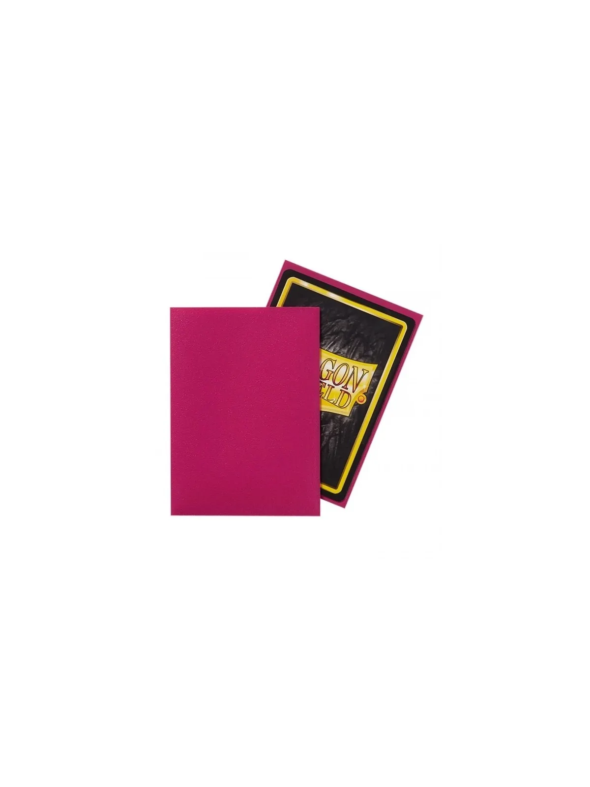 Dragon Shield Standard Matte Magenta (100 Fundas) de Dragon Shield en Fundas | La Cueva Roja