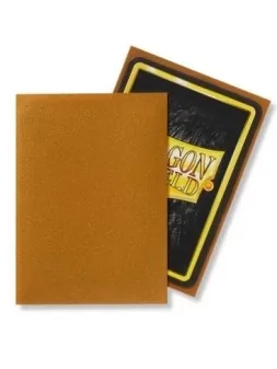 Dragon Shield Standard Matte Oro (100 Fundas) de Dragon Shield en Fundas | La Cueva Roja