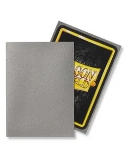 Dragon Shield Standard Matte Plata (100 Fundas) de Dragon Shield en Fundas | La Cueva Roja