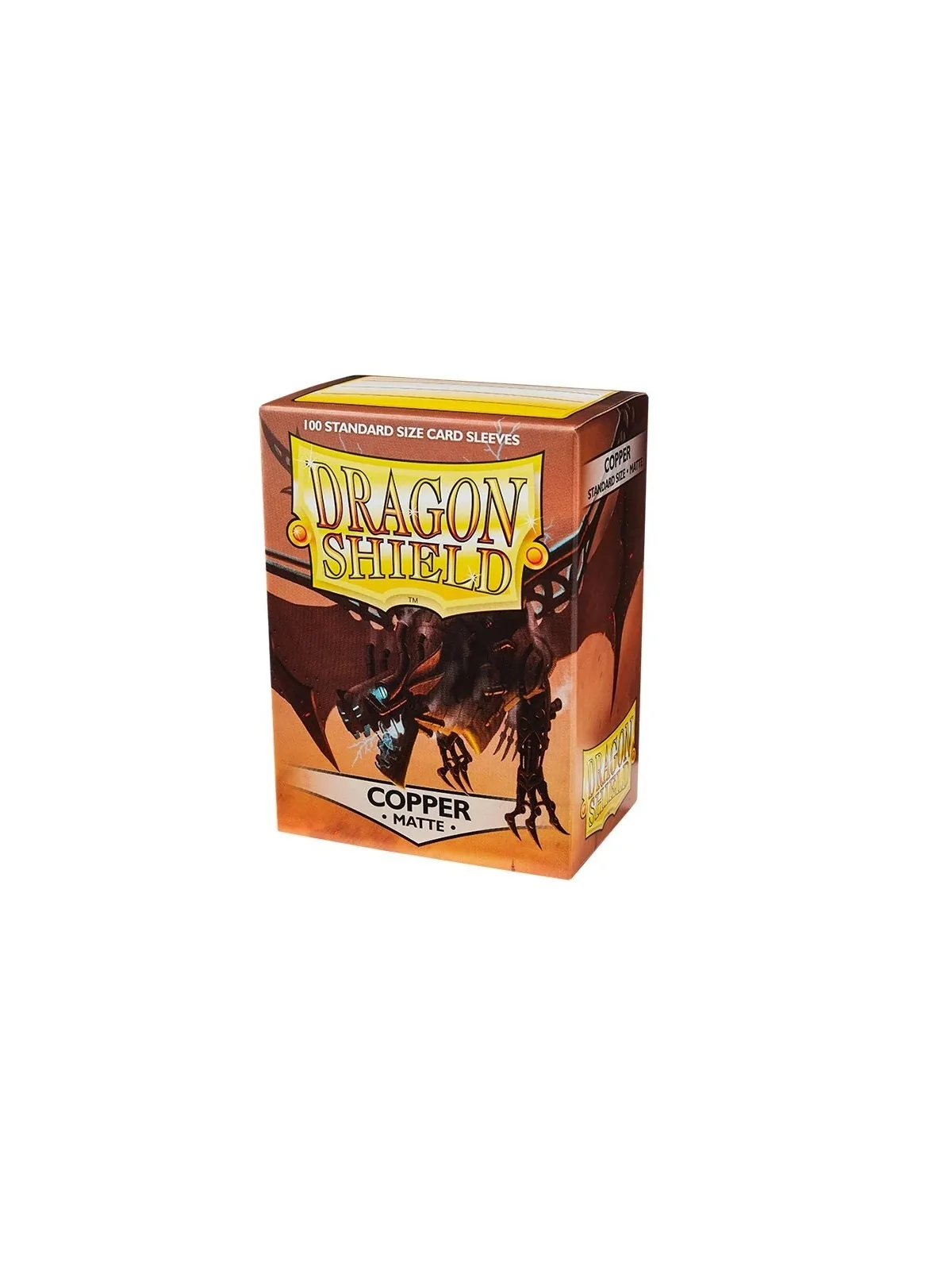 Dragon Shield Standard Matte Cobre (100 Fundas) de Dragon Shield en Fundas | La Cueva Roja